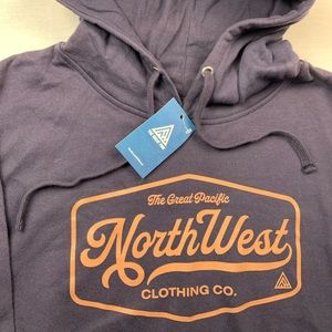 NWT The Great PNW Palmer Hoodie Black Large